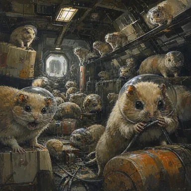 Asteroid Hamsters encounter
