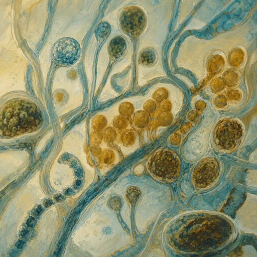 Fungal Mass molecular view