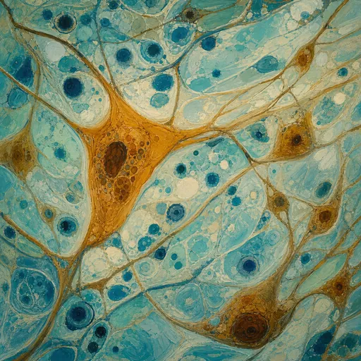 Neural Tissue Sample molecular view