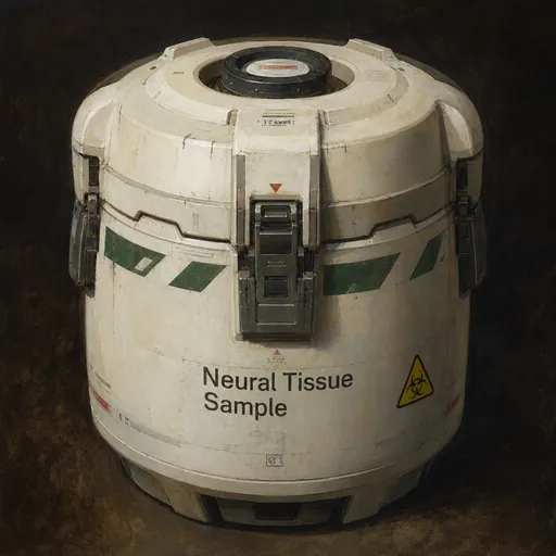 Neural Tissue Sample packaged