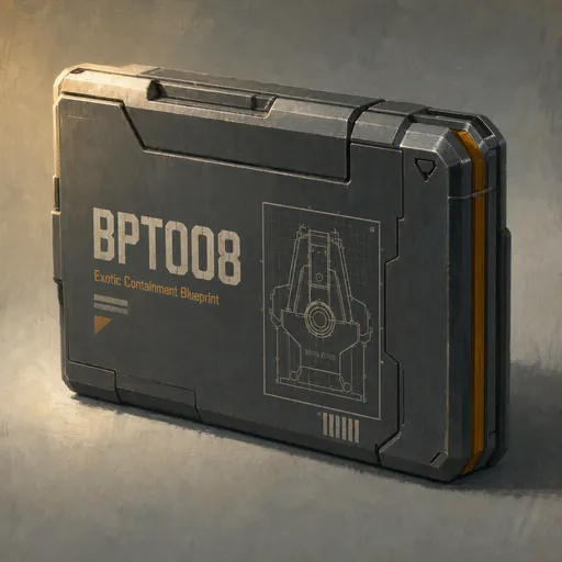 Exotic Containment Blueprint packaged