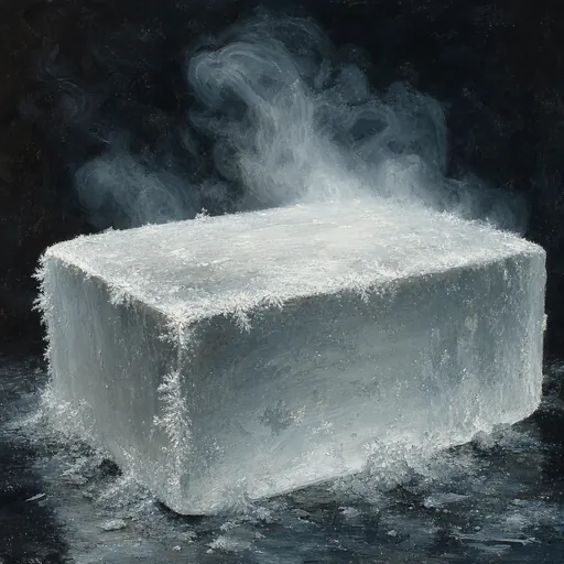 Carbon Dioxide Ice sample