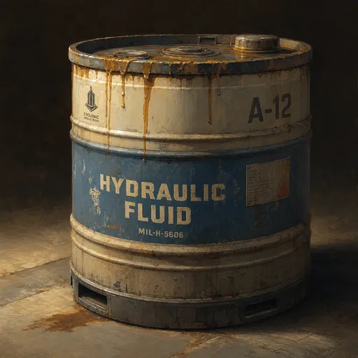 Hydraulic Fluid sample