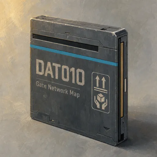 Gate Network Map packaged