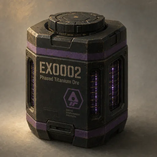 Phased Titanium Ore packaged