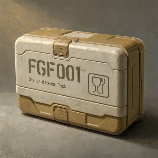 Standard Ration Pack packaged