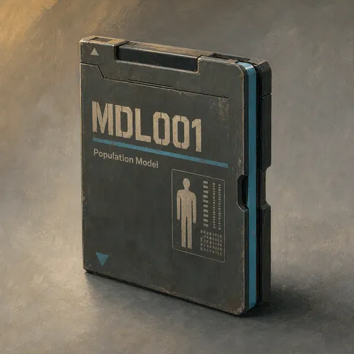 Population Model packaged