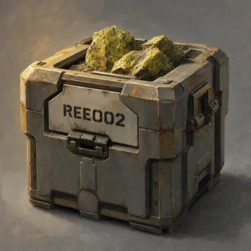 Praseodymium Ore packaged