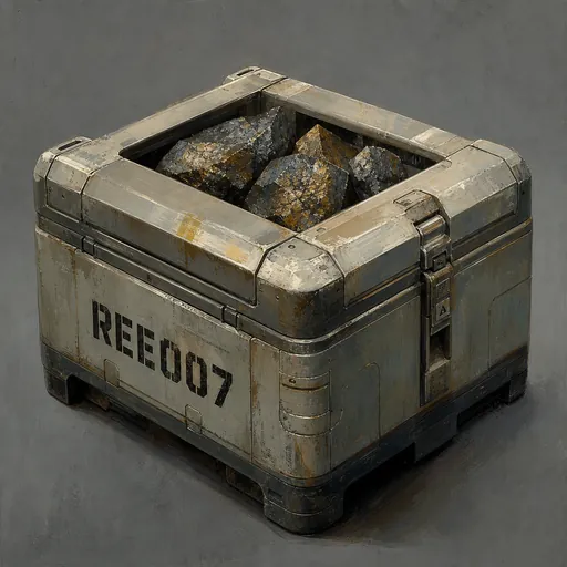 Hafnium Ore packaged