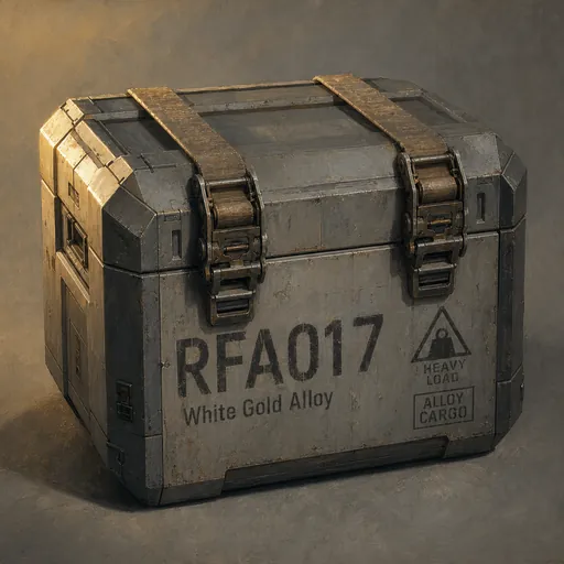 White Gold Alloy packaged