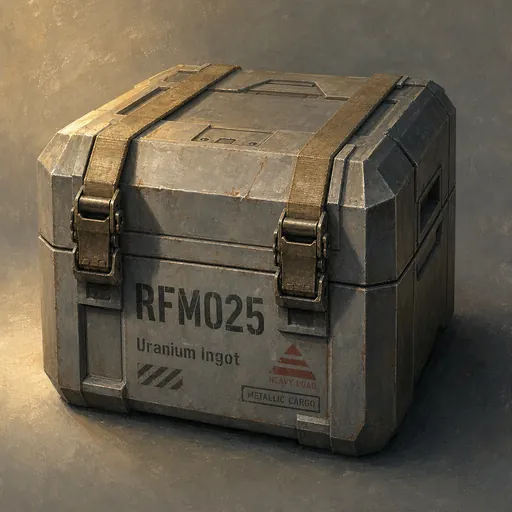 Uranium Ingot packaged
