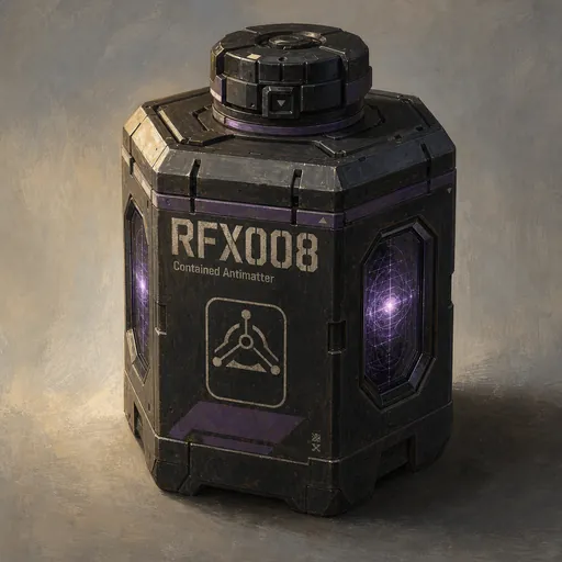 Contained Antimatter packaged